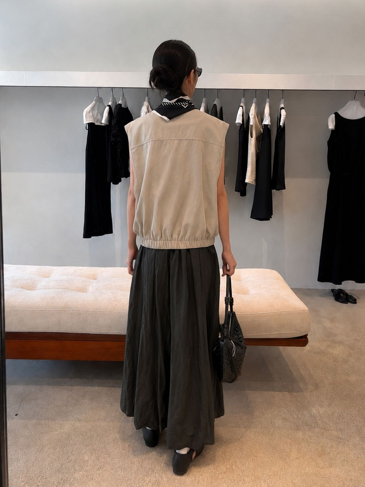 WASHER LEATHER SKIRT 2485