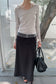 LAYERED SHEER COLLAR TOP–COLORS 2310