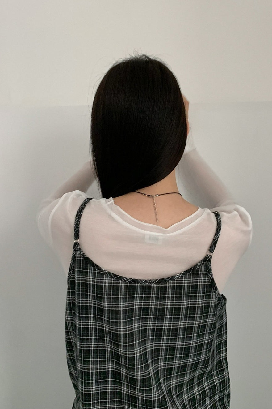 MULTI COLOR SHEER TOP 2307