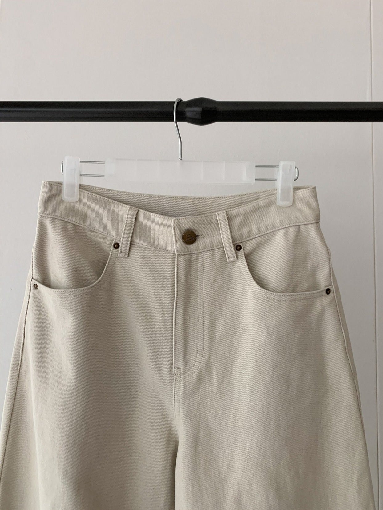 HIGH-WAIST STRAIGHT PANTS 2456