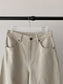 HIGH-WAIST STRAIGHT PANTS 2456