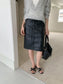 SUEDE MIDI SKIRT 2460