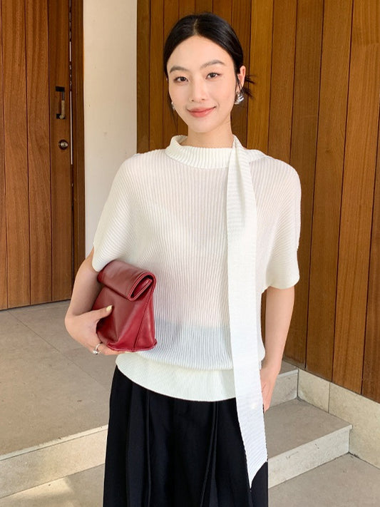 タイディテールリブシアートップス 2342