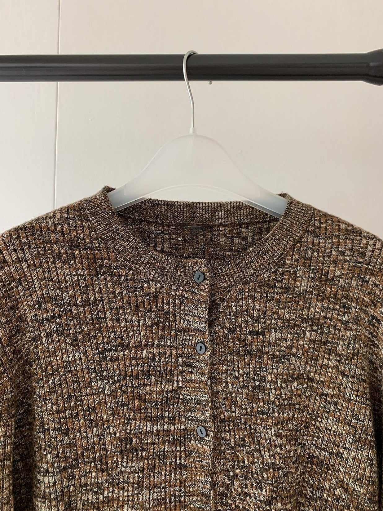 MIXED KNIT TUBE & CARDIGAN 2468