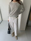 RELAXED WOOL-BLEND KNIT 2463