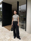 BELTED WIDE PANTS 2483