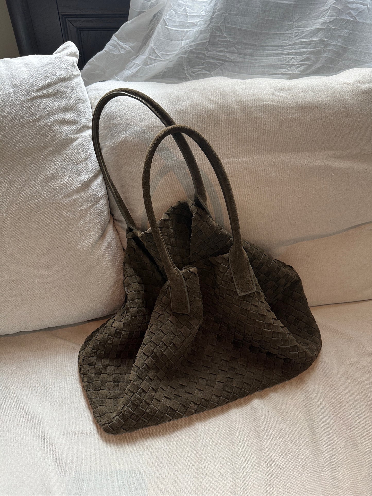 スエードレザーバッグ 2216