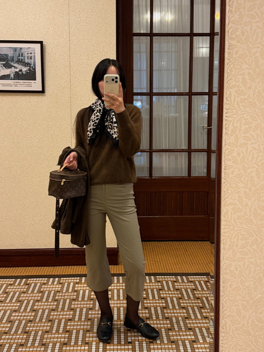 CROPPED FLARE PANTS 2471