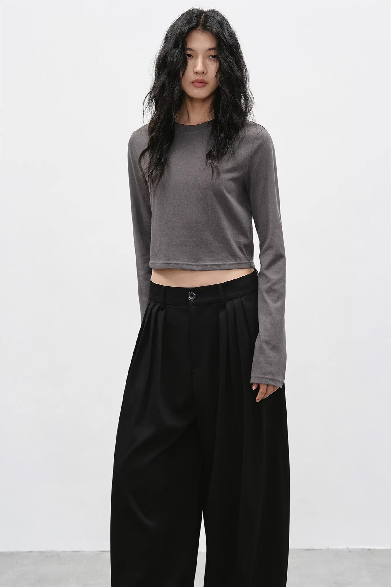 ショートクルーネックTシャツ 2288