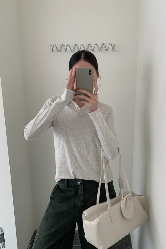 POLO COLLAR COTTON TEE 2299