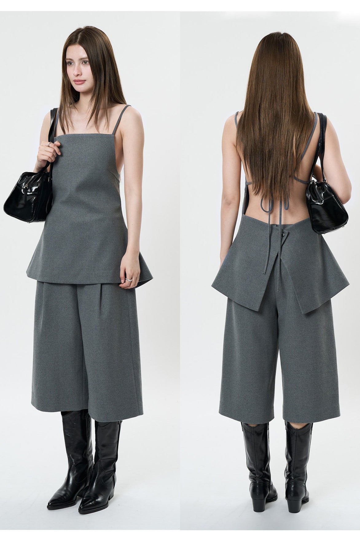 バックリボンキャミソールベスト(SET) 2251