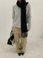 CABLE KNIT MUFFLER 2521