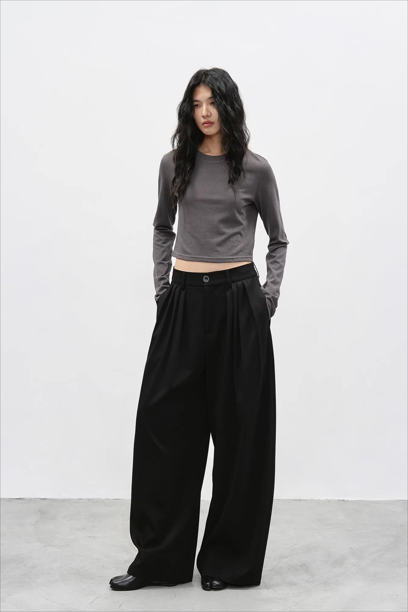 ショートクルーネックTシャツ 2288