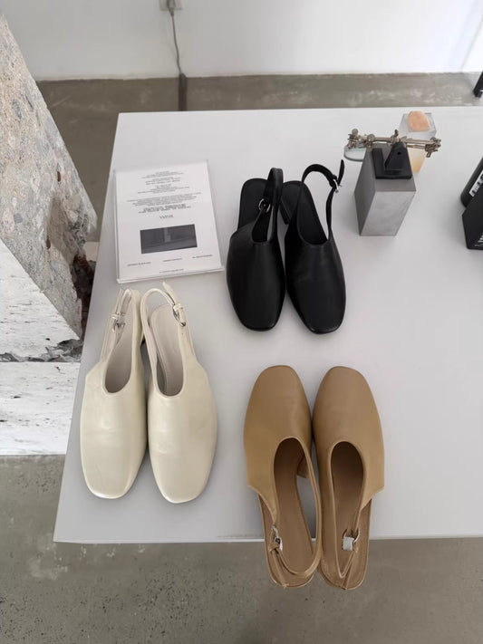 バックストラップフラットシューズ 2325