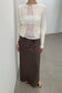 WRAP DETAIL LONG SKIRT 2308