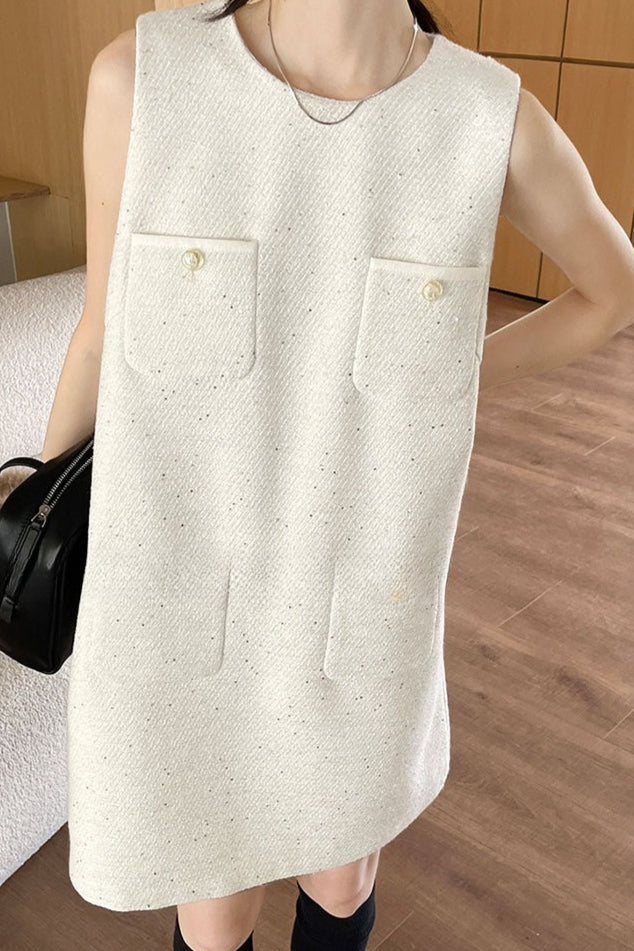 ダブルポケットツイードワンピース 2256 – gypsophila