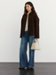 SUEDE HEM LOOP TIE JACKET 2132