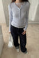 BUTTON HENLEY TOP 2314