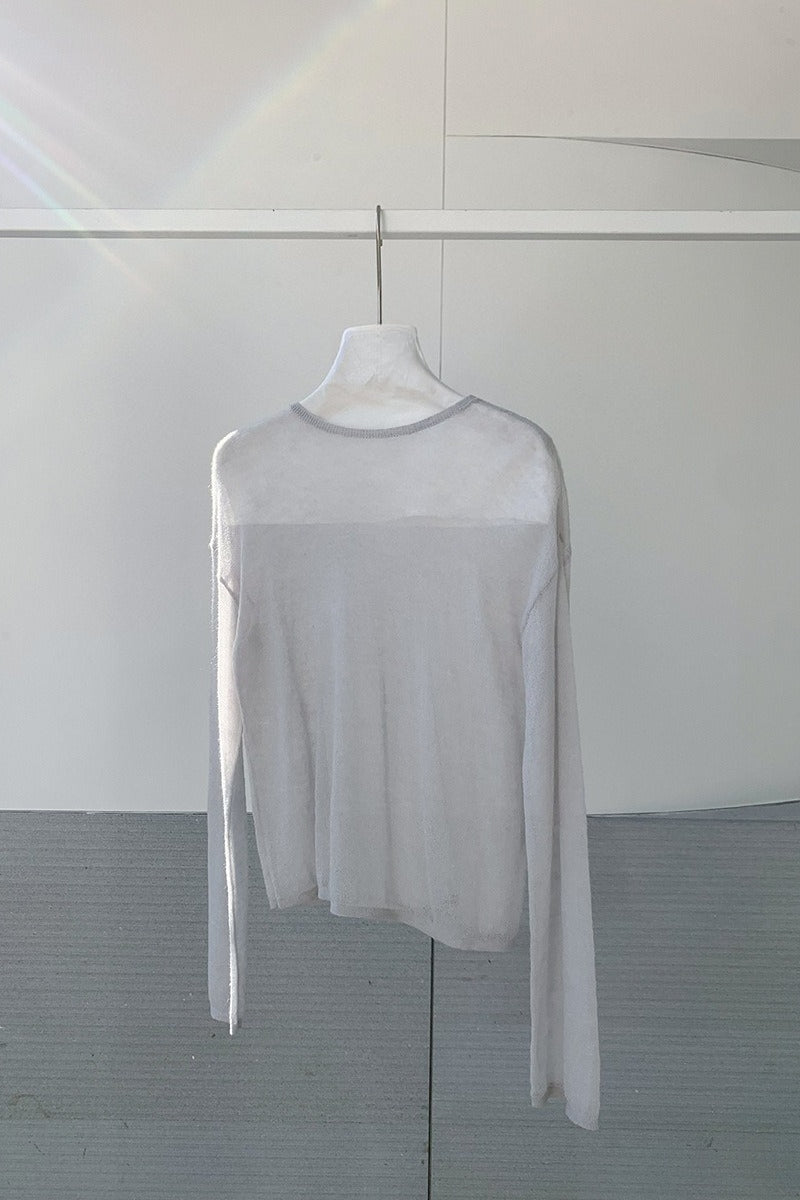 SEE THROUGH SUMMER KNIT 2298