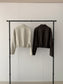 VEGAN LEATHER COCOON JACKET 2459