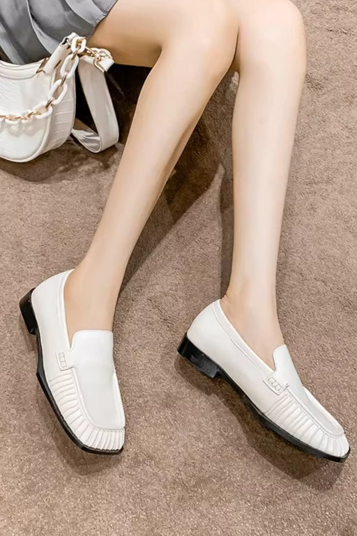 スクエアトゥローファー 2276