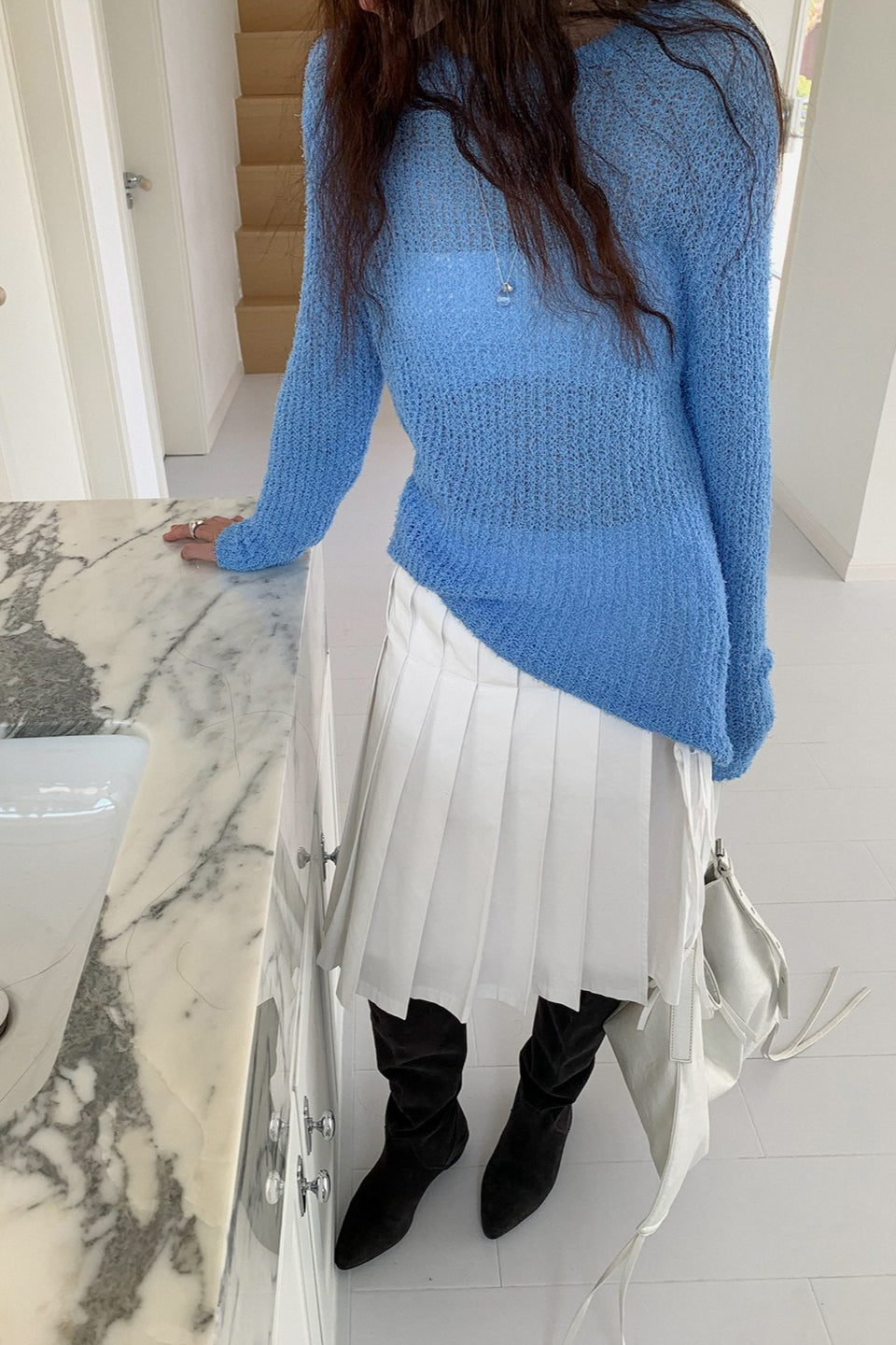 LOOSE ROUND NECK KNIT 2319