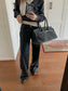 PU LEATHER PANTS 2491