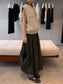 WASHER LEATHER SKIRT 2485