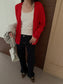 LOOSE ASYM V-CARDIGAN 2464