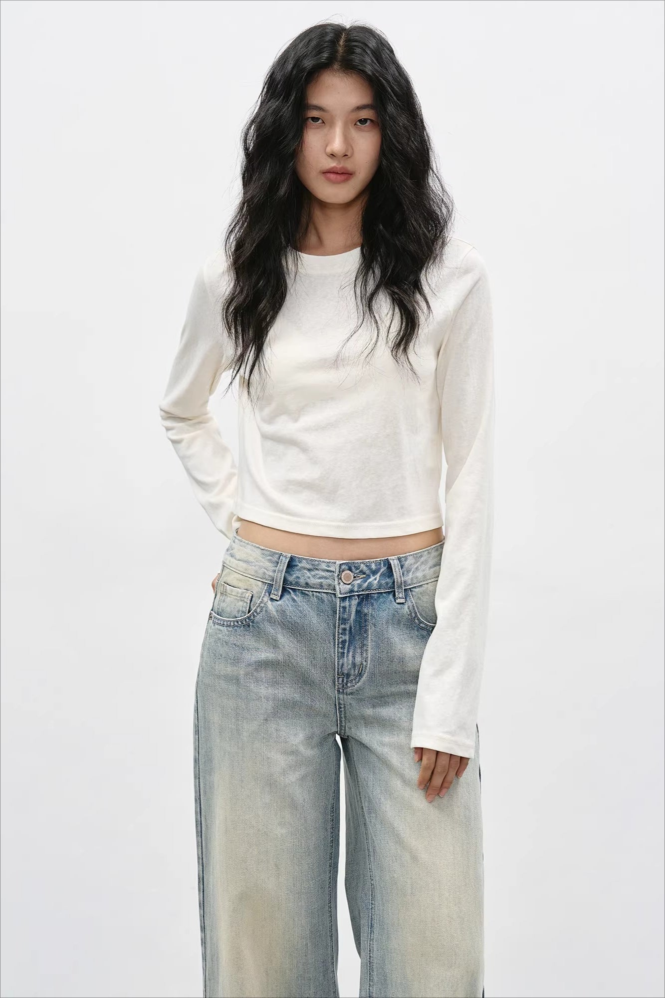 ショートクルーネックTシャツ 2288