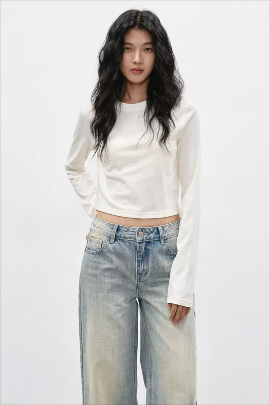 ショートクルーネックTシャツ 2288