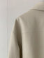VEGAN LEATHER COCOON JACKET 2459