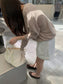 LAYERED-LOOK MINIMAL KNIT 2454