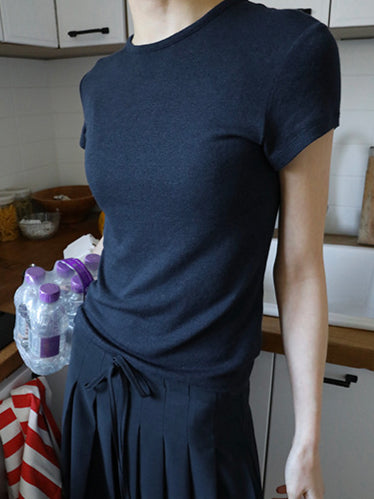 【再入荷】シルクフィットコンパクトTシャツ 2061