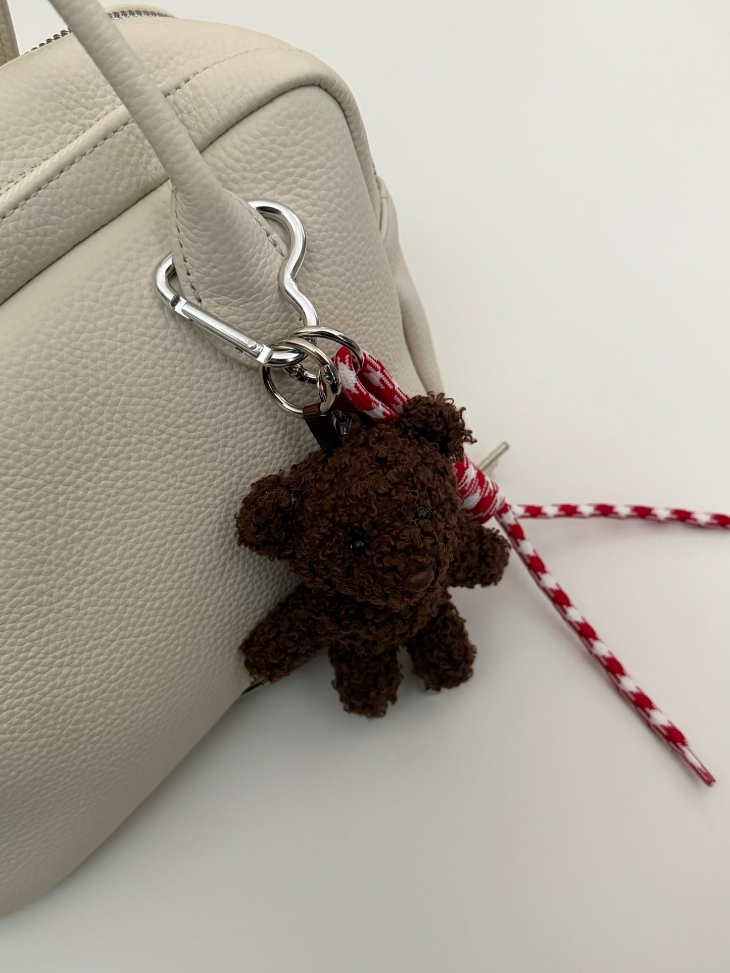 FLUFFY TEDDY BEAR CHARM 2496