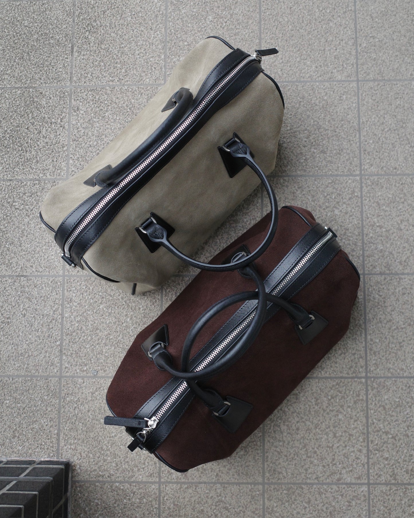 ソフトスエードボストンバッグ 2215