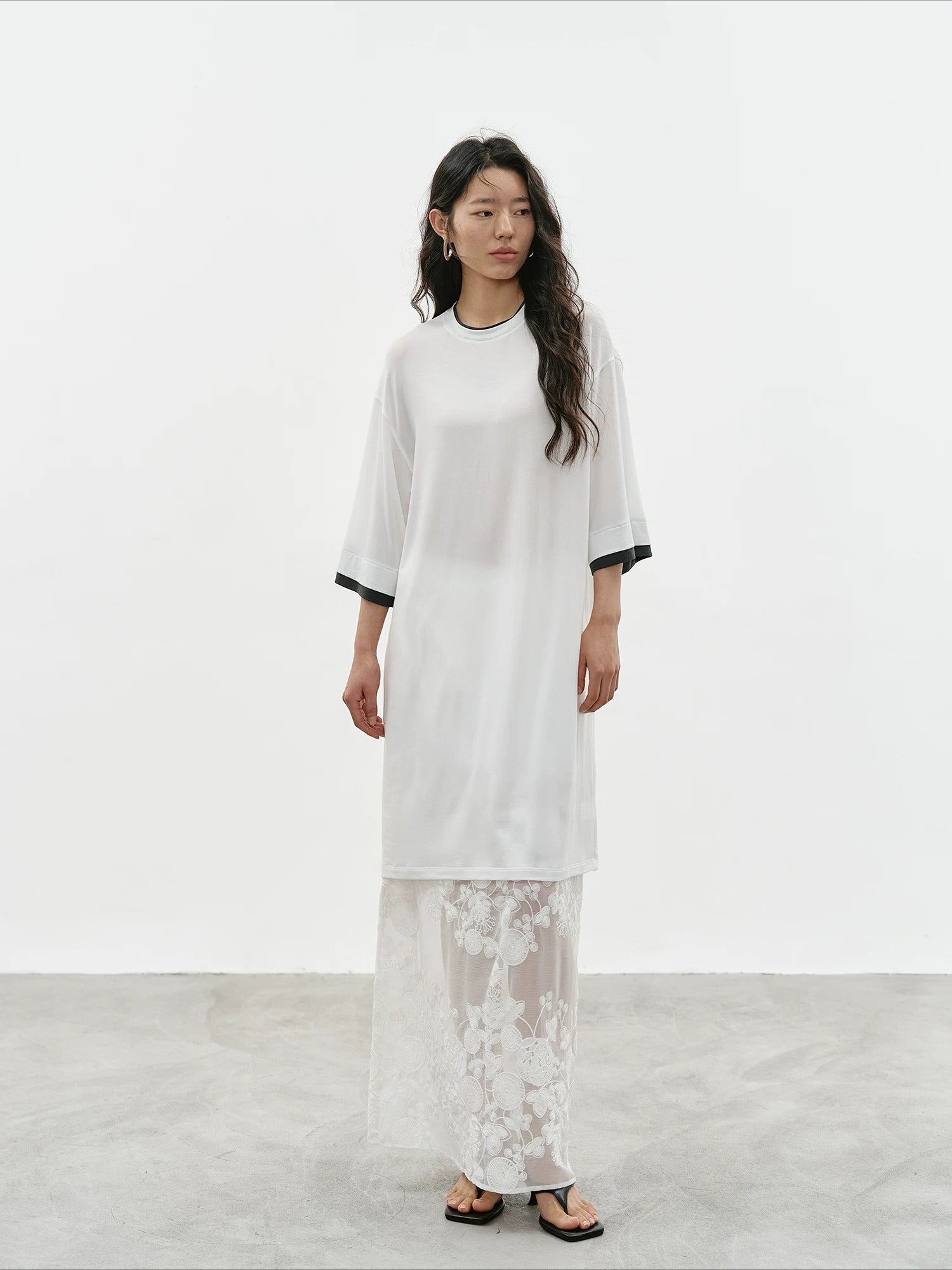 ニュアンスロングTシャツ2359 – gypsophila