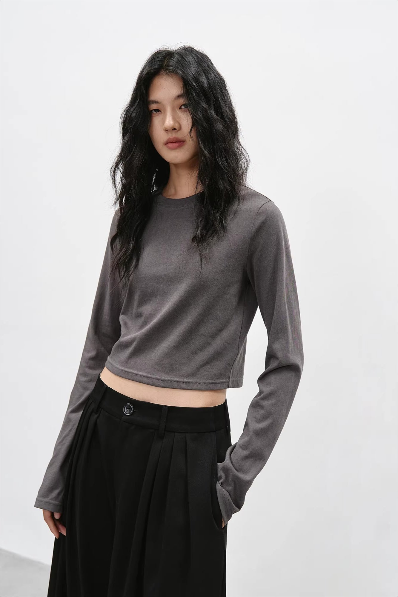 ショートクルーネックTシャツ 2288