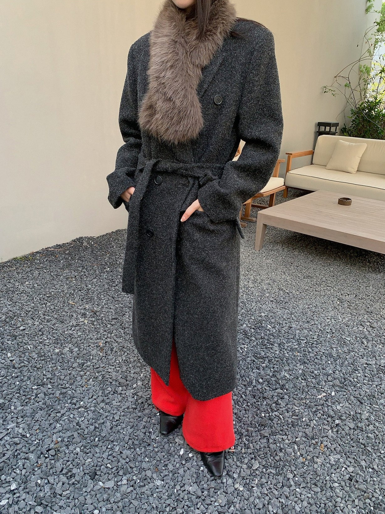 ECO FUR TIPPET 2519