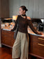 ASYM SHEER TIE TOP 2487
