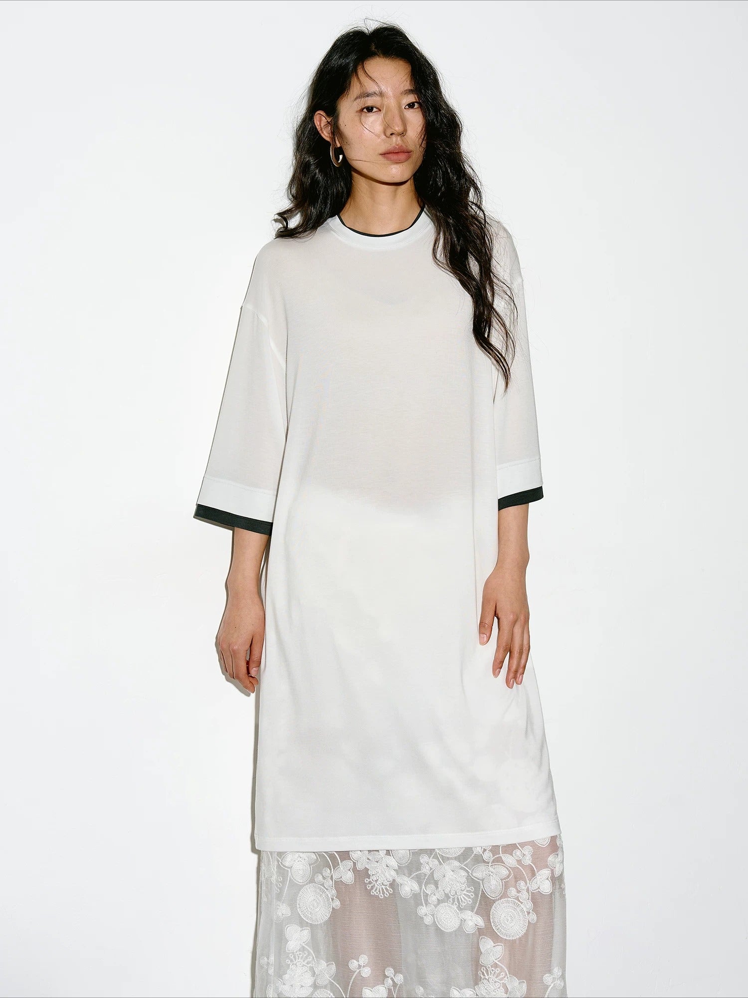 ニュアンスロングTシャツ2359 – gypsophila