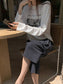LOOSE GRAPHIC TOP 2451