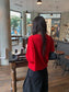 LAYERED-LOOK MINIMAL KNIT 2454