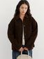 SUEDE HEM LOOP TIE JACKET 2132