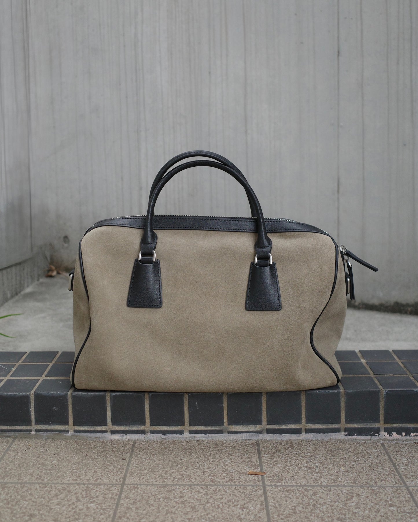 ソフトスエードボストンバッグ 2215