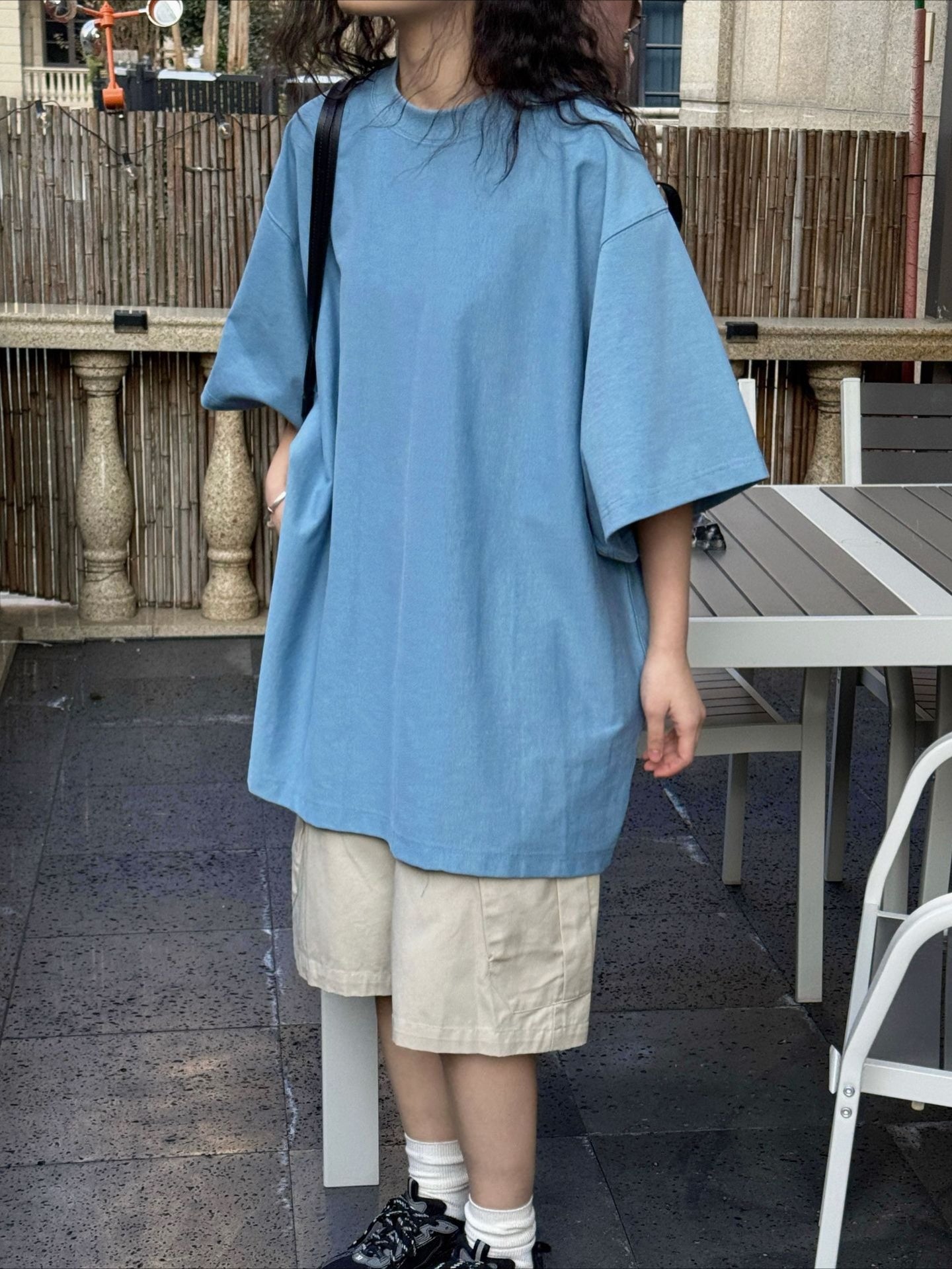 オーバーシンプルTシャツ 2429