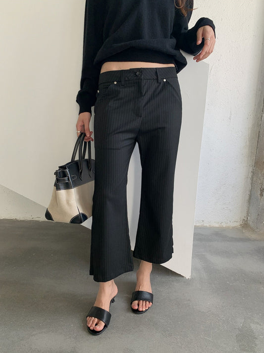 STRIPE CHIC FLARE PANTS 2448