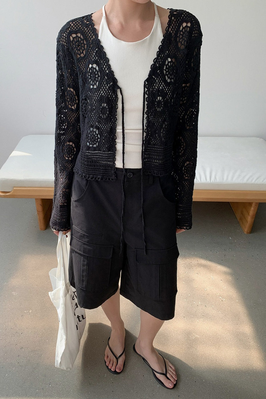 CROCHET LACE CARDIGAN 2315