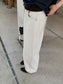 HIGH-WAIST STRAIGHT PANTS 2456