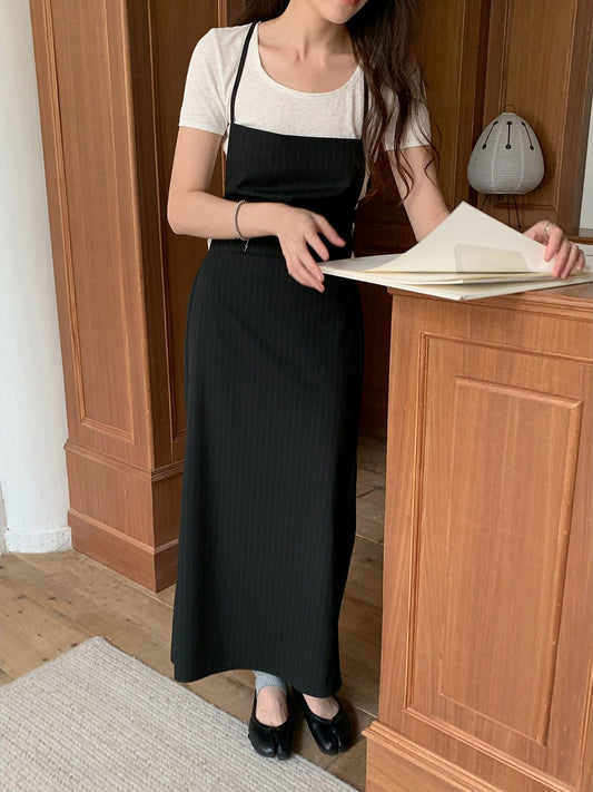 ピンストライプキャミワンピース 2338